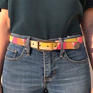 Small belt from fossil